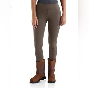 CARHARTT Lightweight Force Leggings, Size Small